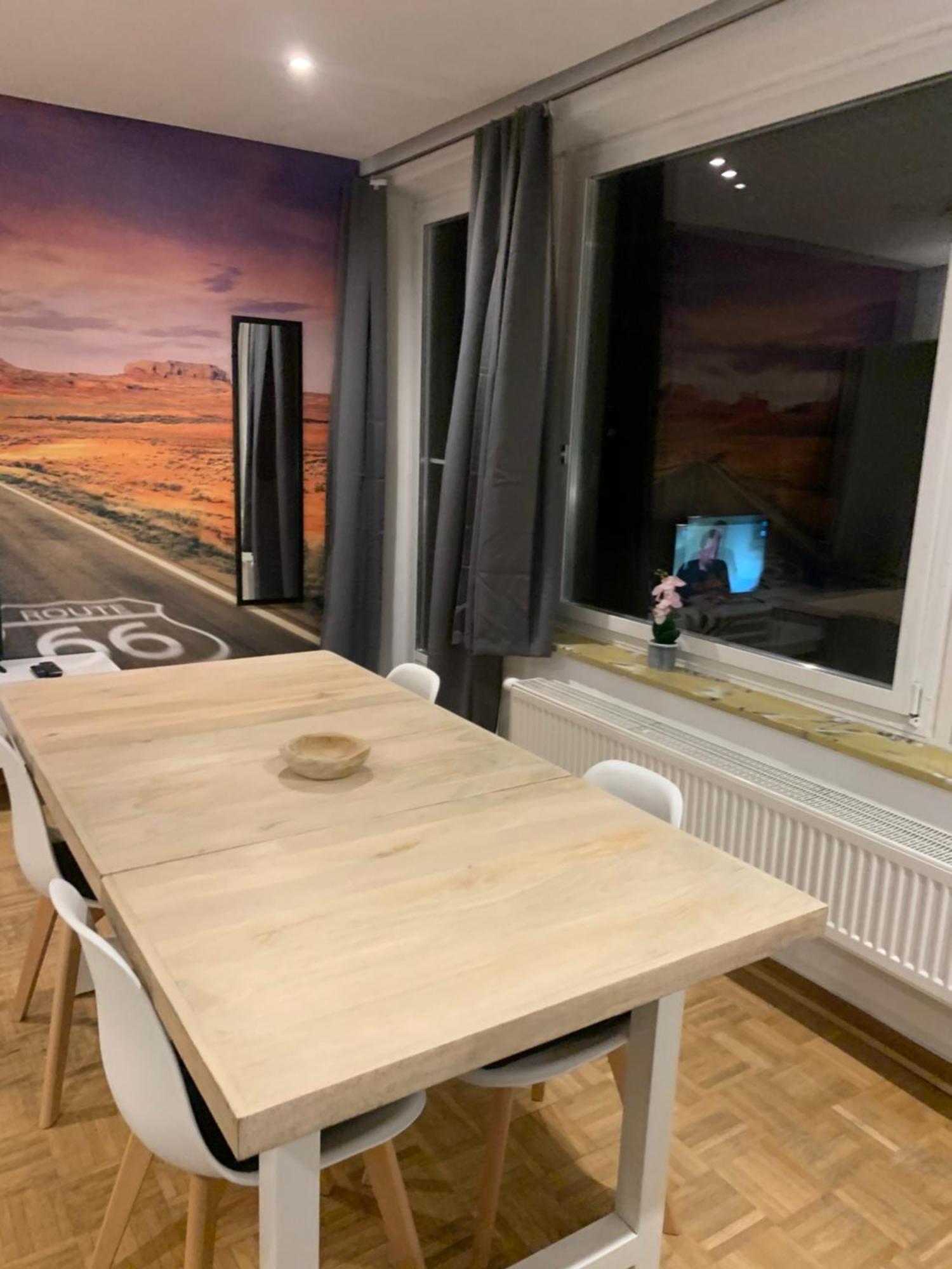 Mainaschaff Mainpark Apartment 4 Schlafzimmer Bis Zu 10 Personen Direkt Ueber Aschaffapartment Bei Aschaffenburg מראה חיצוני תמונה