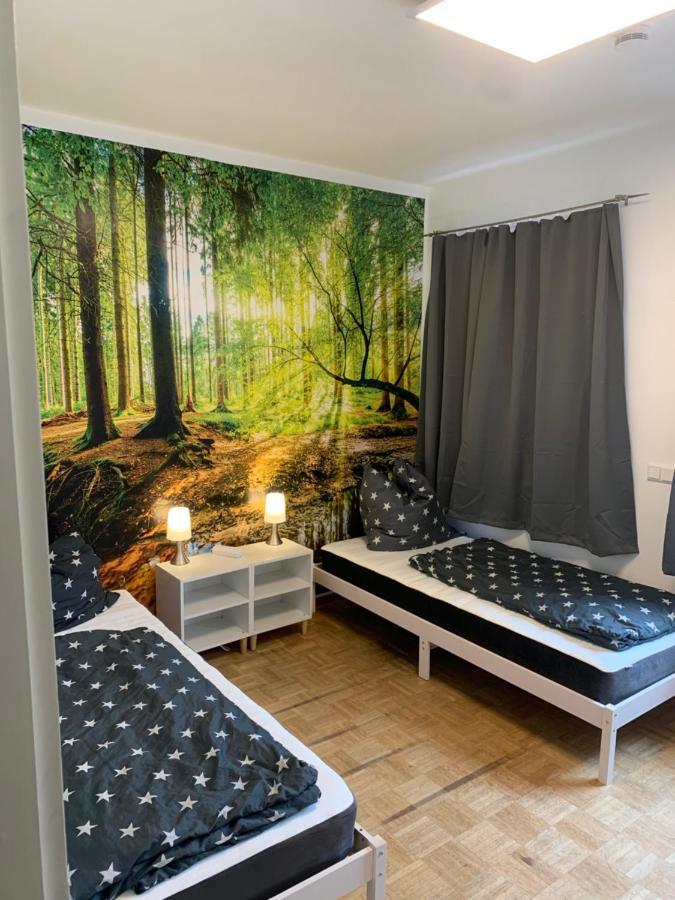 Mainaschaff Mainpark Apartment 4 Schlafzimmer Bis Zu 10 Personen Direkt Ueber Aschaffapartment Bei Aschaffenburg מראה חיצוני תמונה